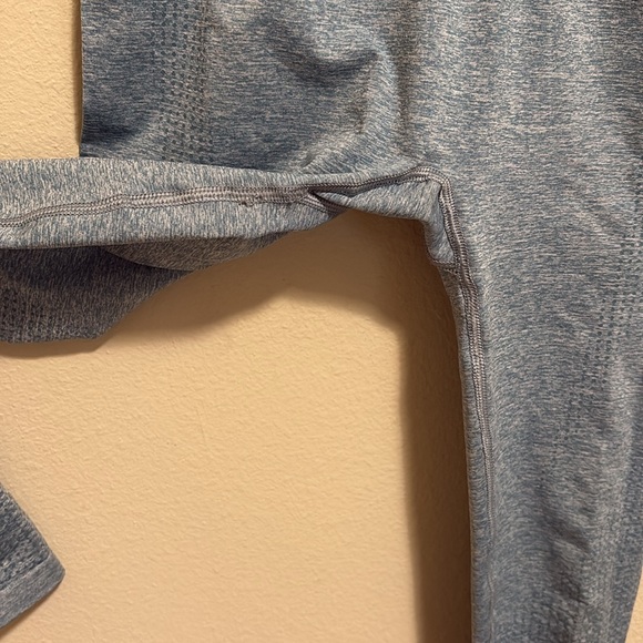 Gymshark Women’s Vital Seamless Leggings Blue Marl Size Small - Picture 7 of 9